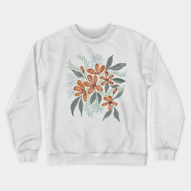 Tiger lilies Crewneck Sweatshirt by JessieFroese